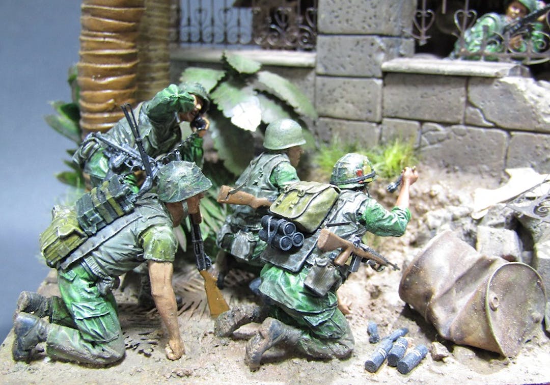 情景作品「テト攻勢フエ市街戦」