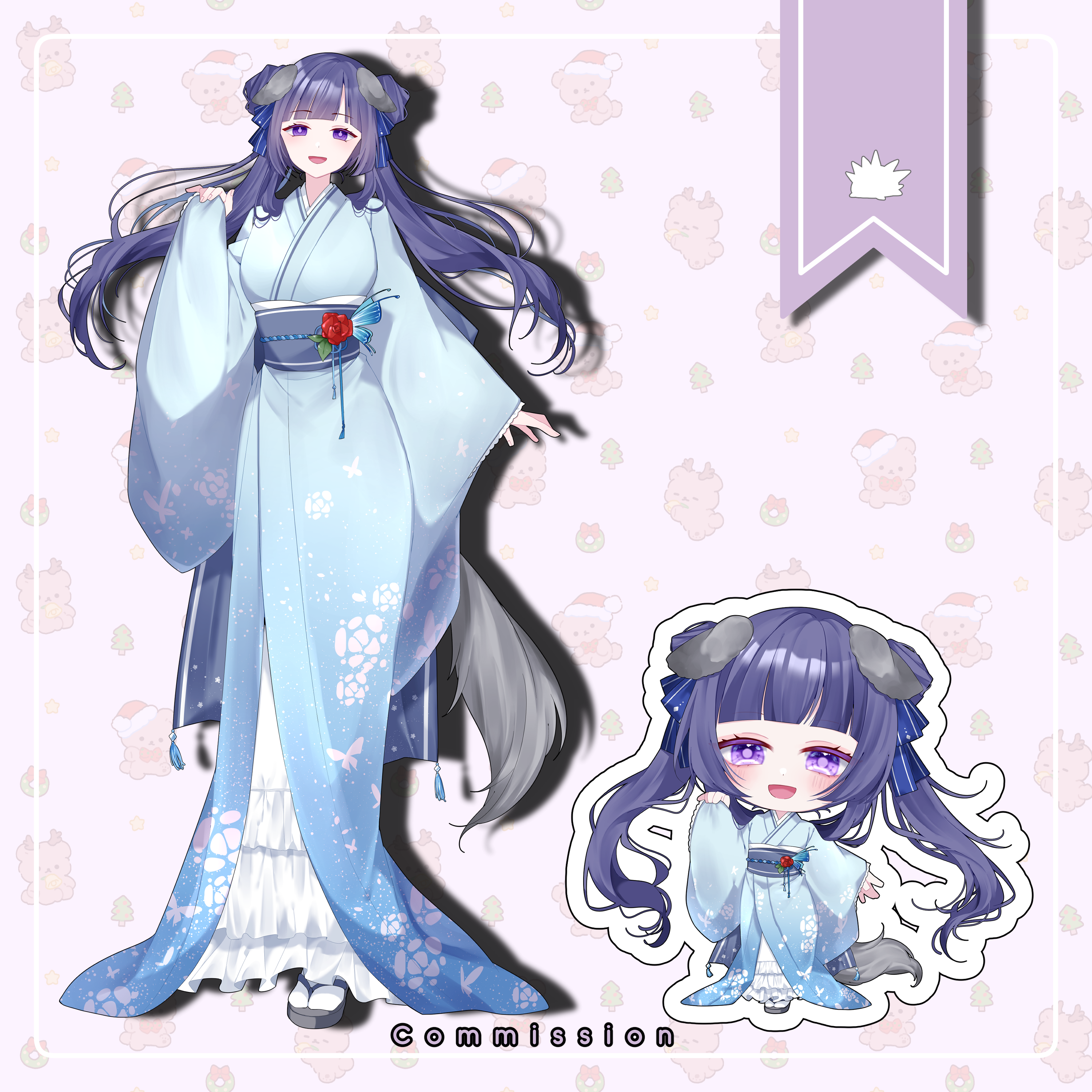 【尨犬すみか様】IRIAM立ち絵-1