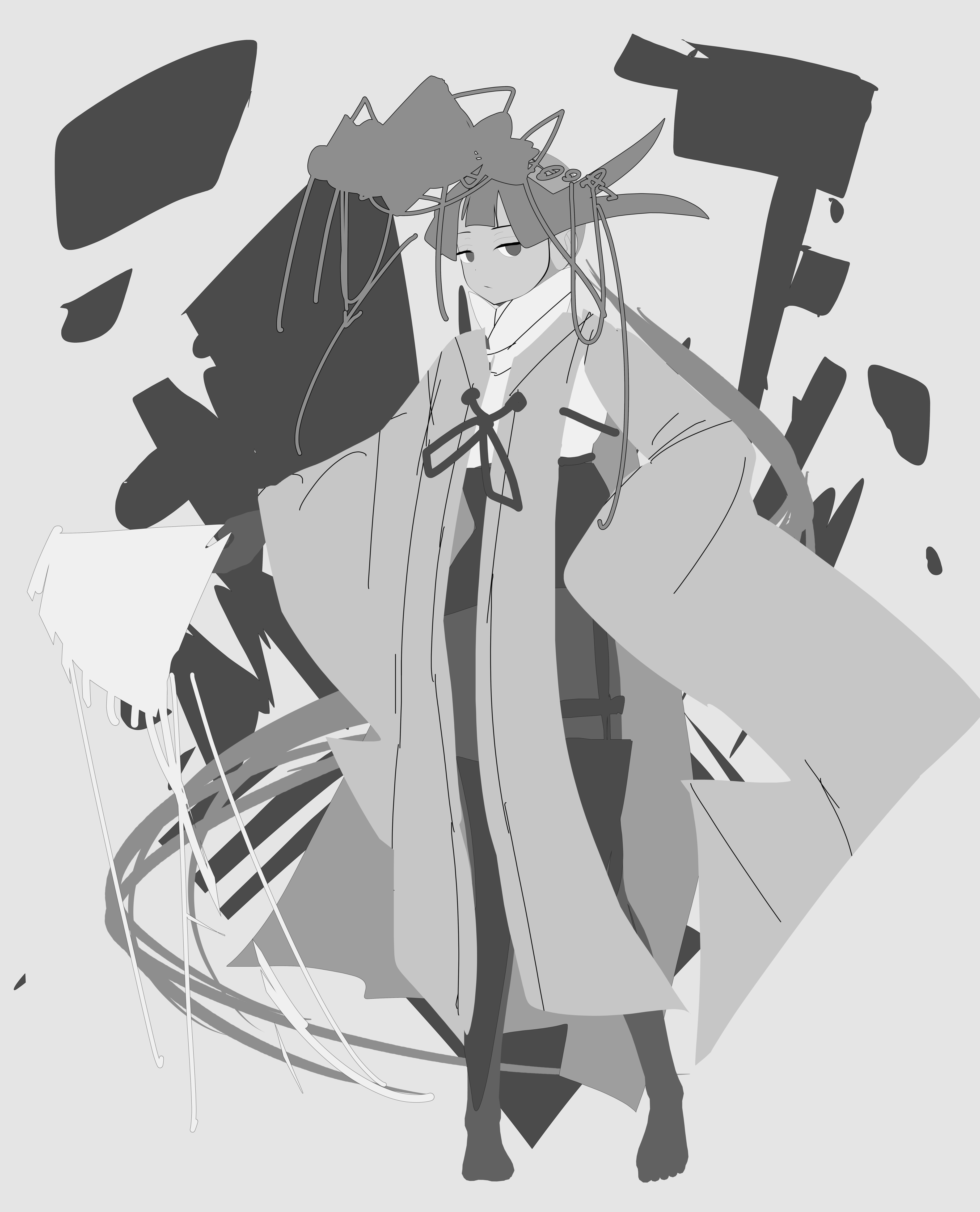 立ち絵ラフ