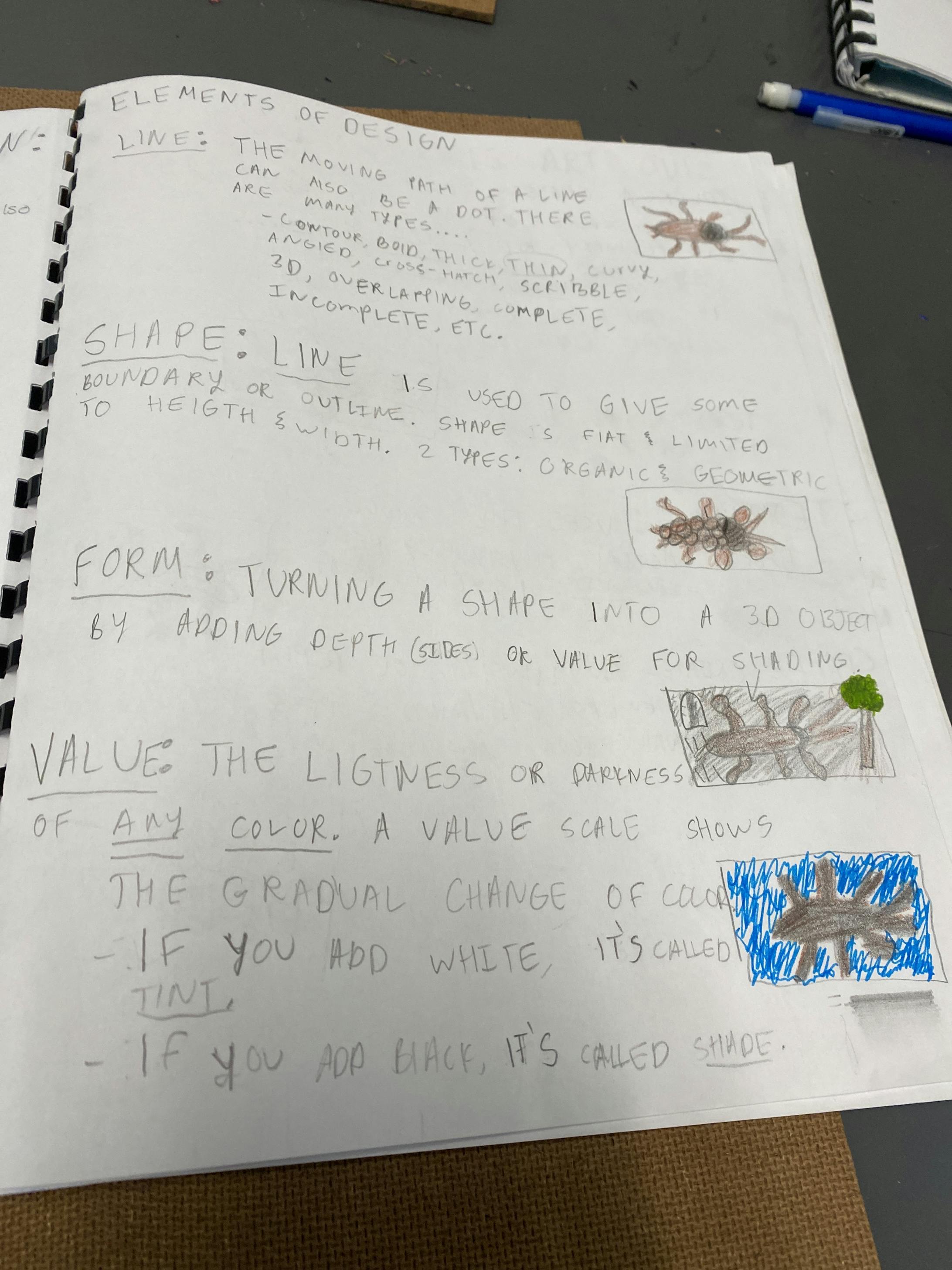 Elements of art notes -1