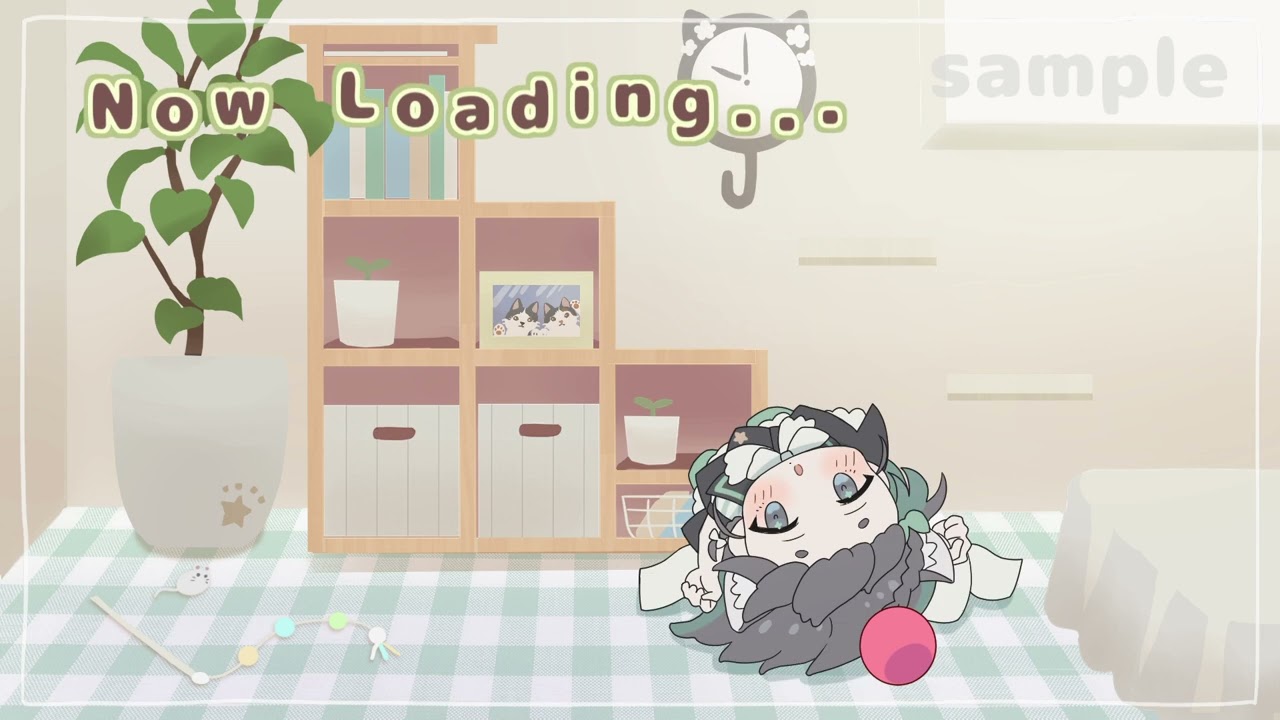 こえださま待機画面sample