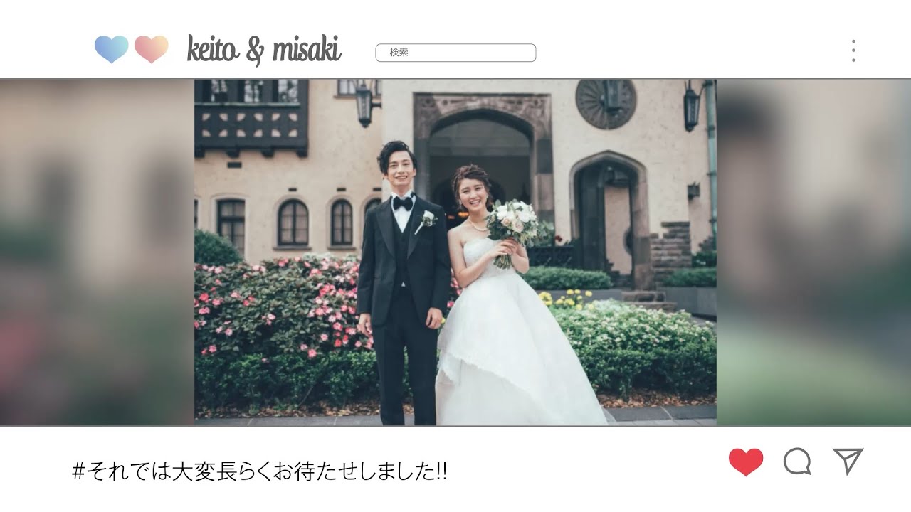 ウェディングOPムービー