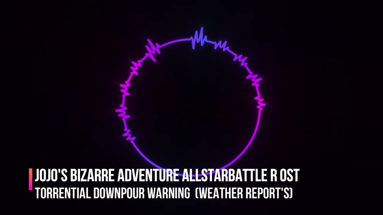 ジョジョの奇妙な冒険ASBR 「torrential Downpour warning」