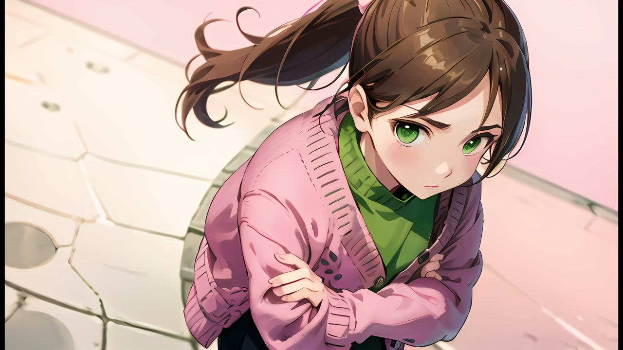 Premire Pro使用　VOICEVOX音声使用　恋愛ゲーム風アニメ漫画チャンネルの動画