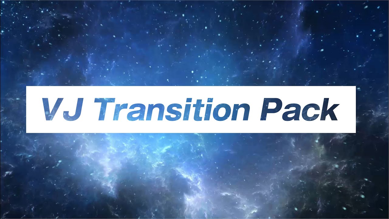【VJ素材】VJ Transition Pack