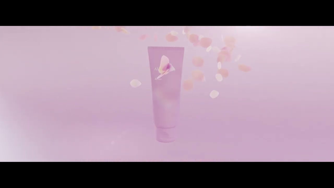 【3DCG】桜舞うコスメ　Sakura dancing made with blender
