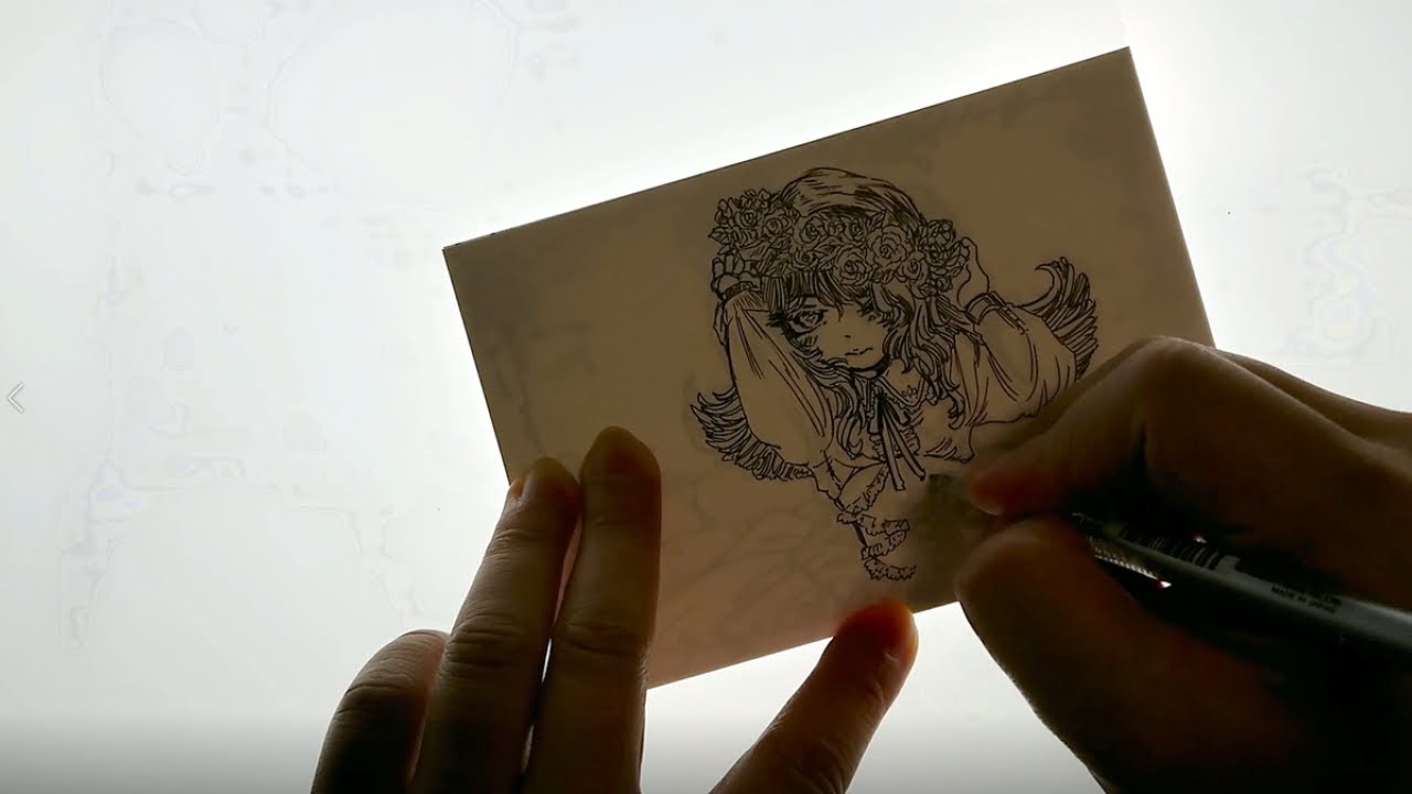 【動画】イラスト2021.08.31【アナログ】