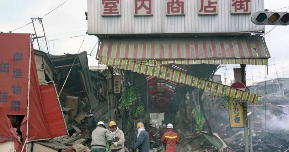 '대지진' 일본 고베: 1995년 VS 2015년(사진)