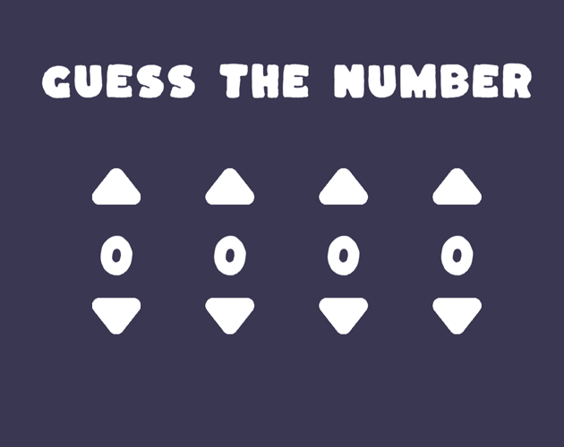 Guess The Number
