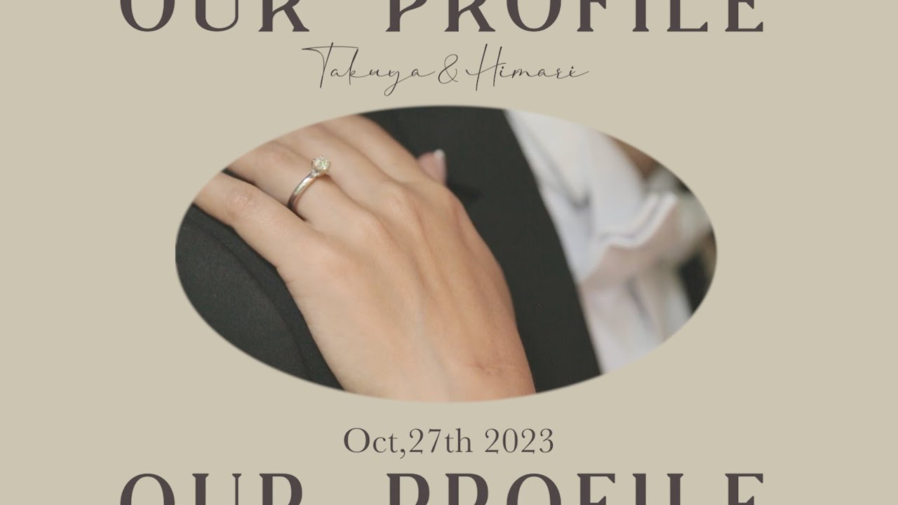 【Wedding】Profile Movie(サンプル)