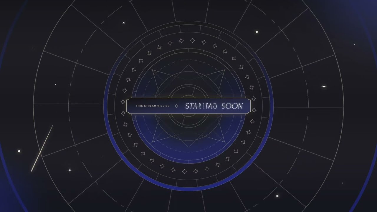 Celestial Star - Animated Stream Overlay [Etsy]
