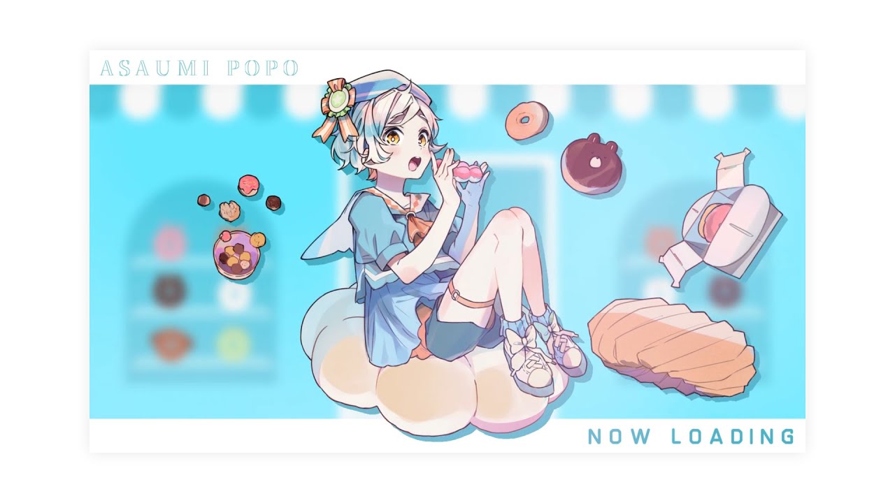 アニメ、人物イラスト