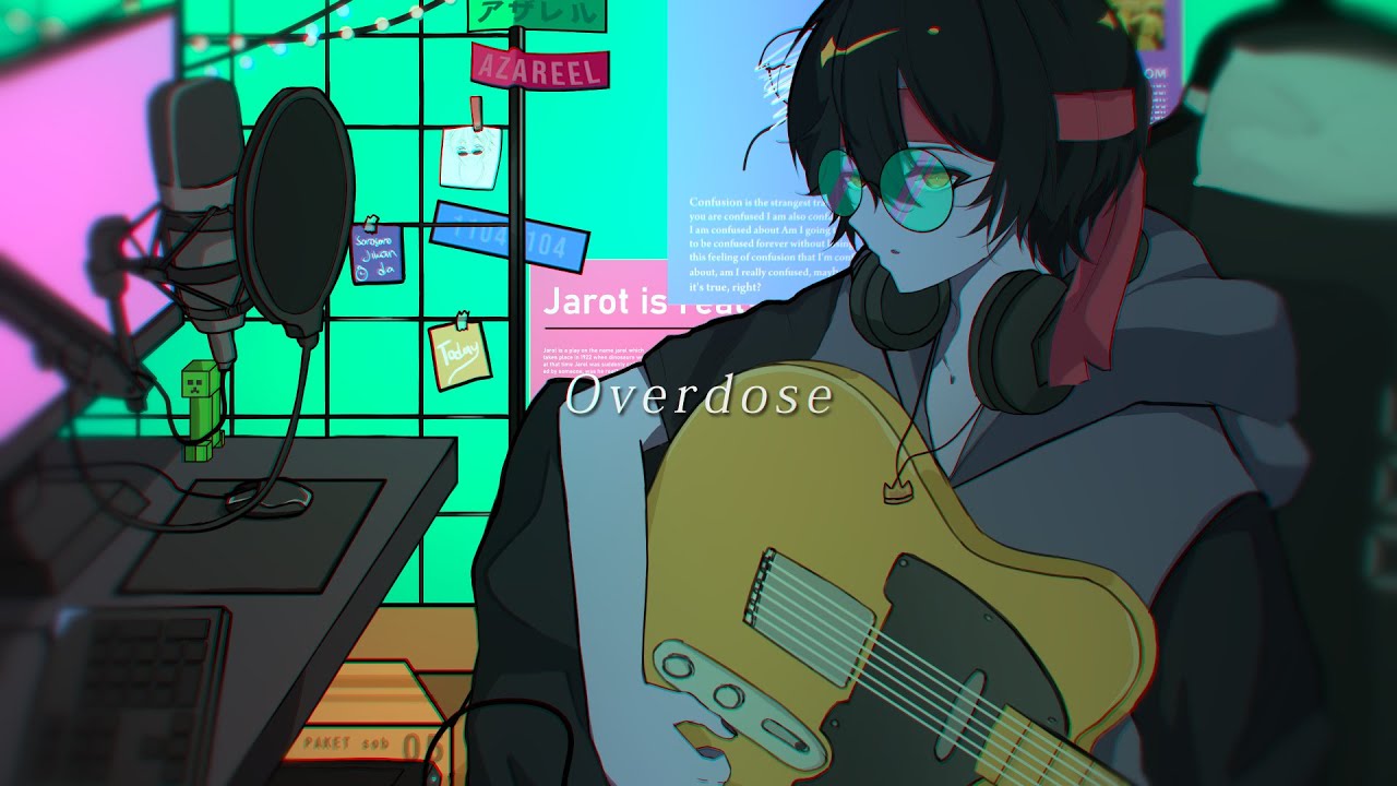 Overdose by なとり / natori + RAP┃Cover By Azareel