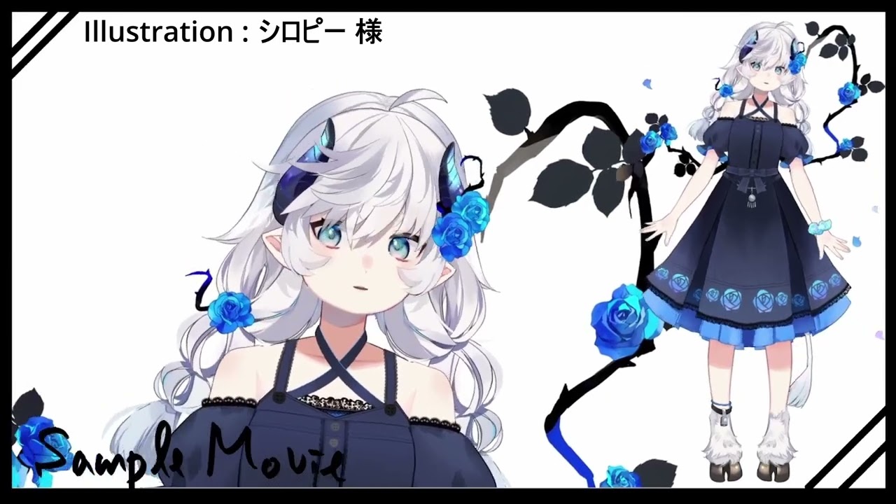 シロピー 様による企画モデル【Live2D】 