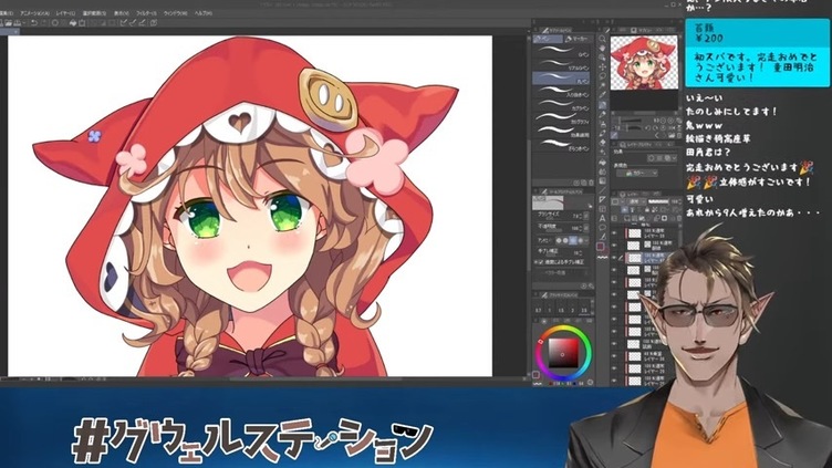 にじさんじ、ライター