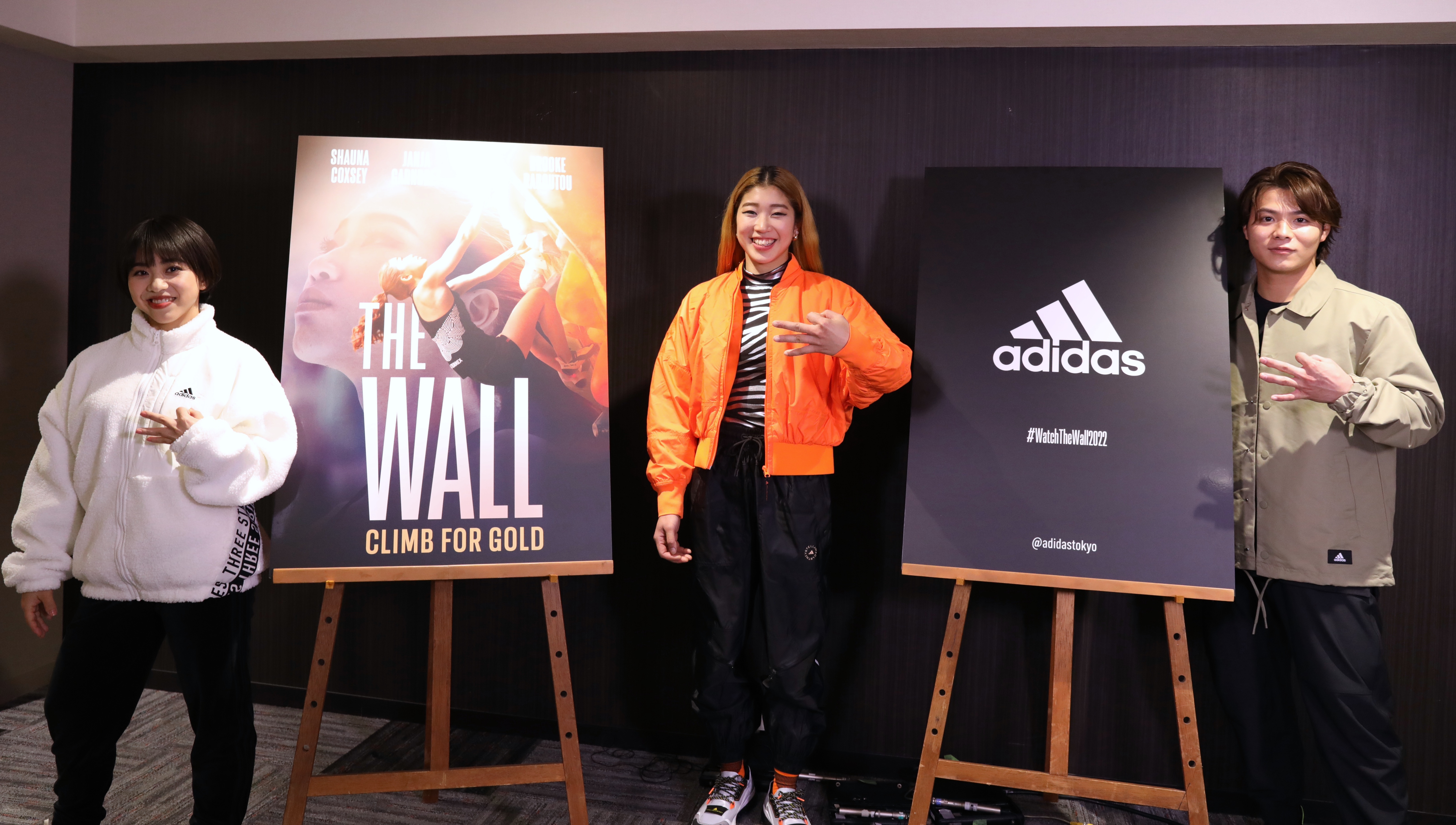 東京五輪ドキュメント「THE WALL - CLIMB FOR GOLD」が絶賛配信中！野中生萌が阿部一二三&村上茉愛と語る2022年への想い