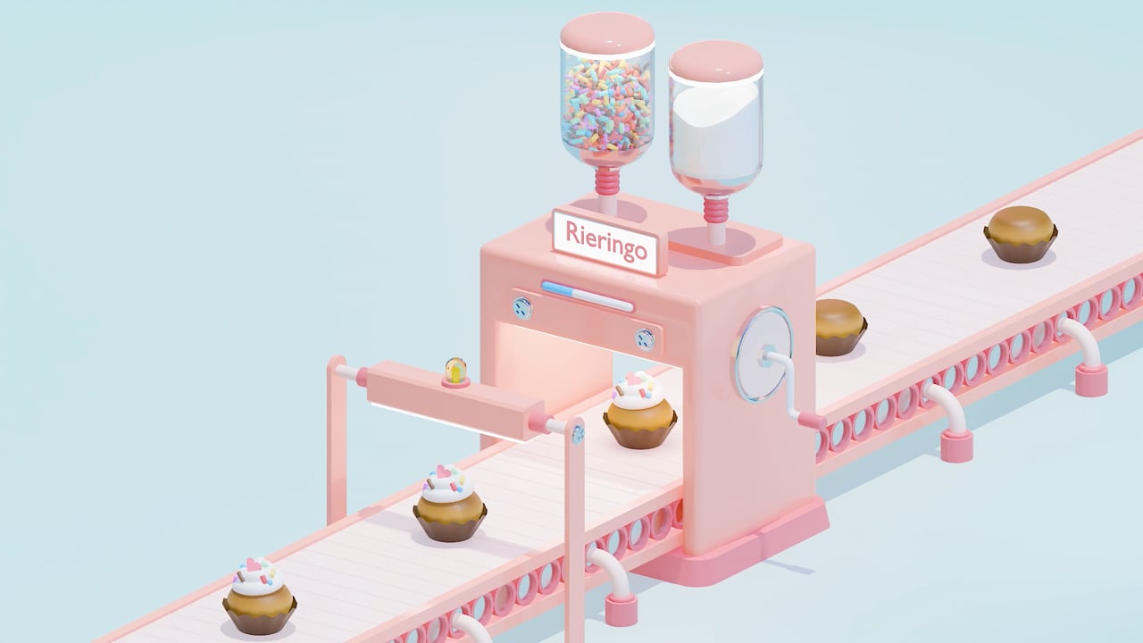 3DCGアニメーション「Muffin factory」