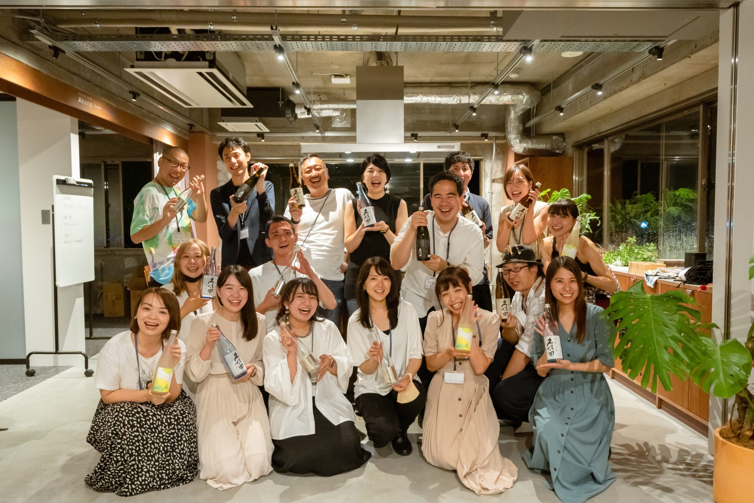 朝日酒造「久保田」マーケティング部さんとワークショップを開催しました！