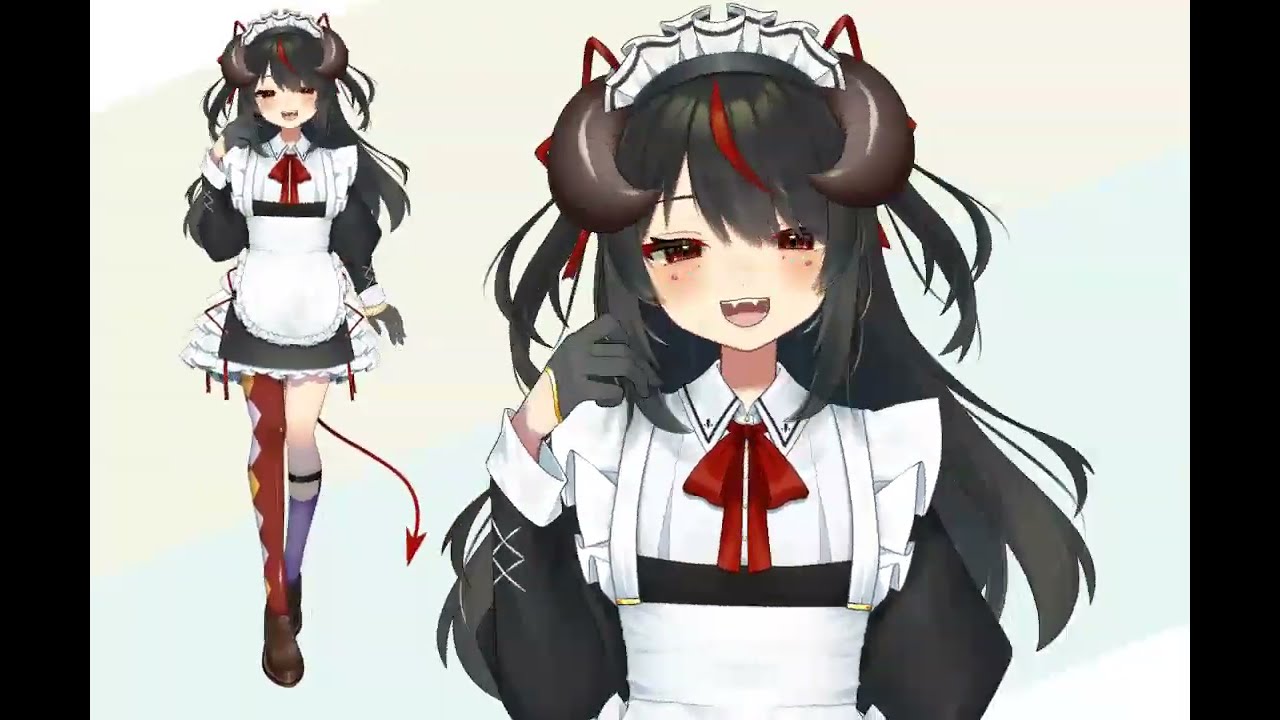 悪魔メイドLive2D