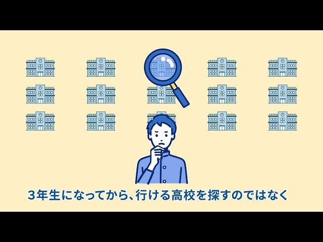 サービス紹介動画　高校マップ