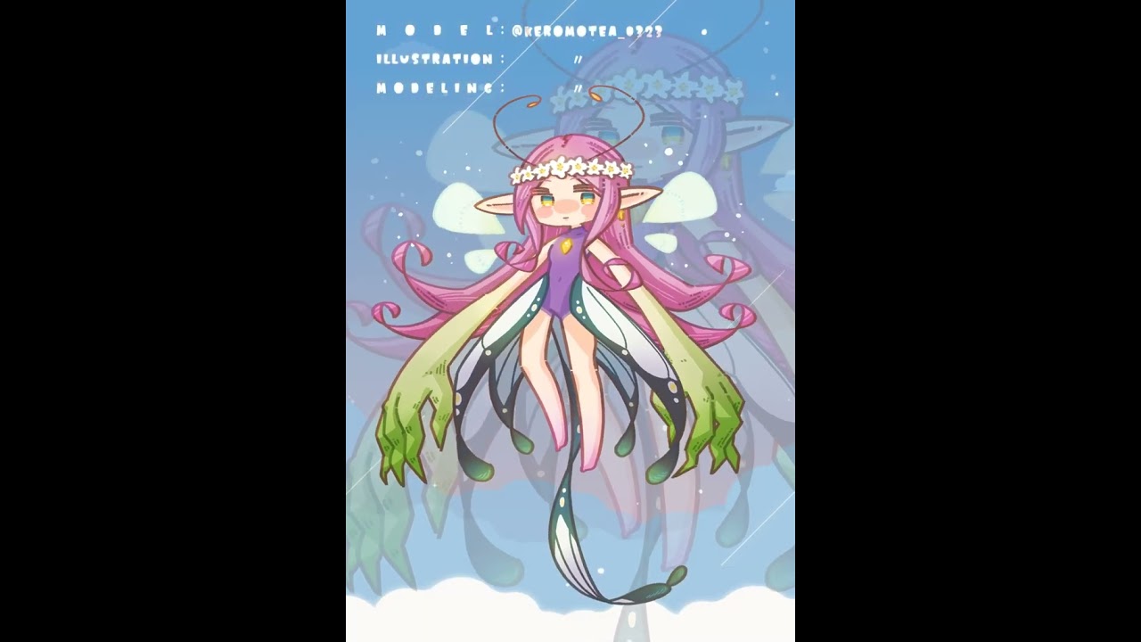 LIVE2D　妖精さん紹介動画