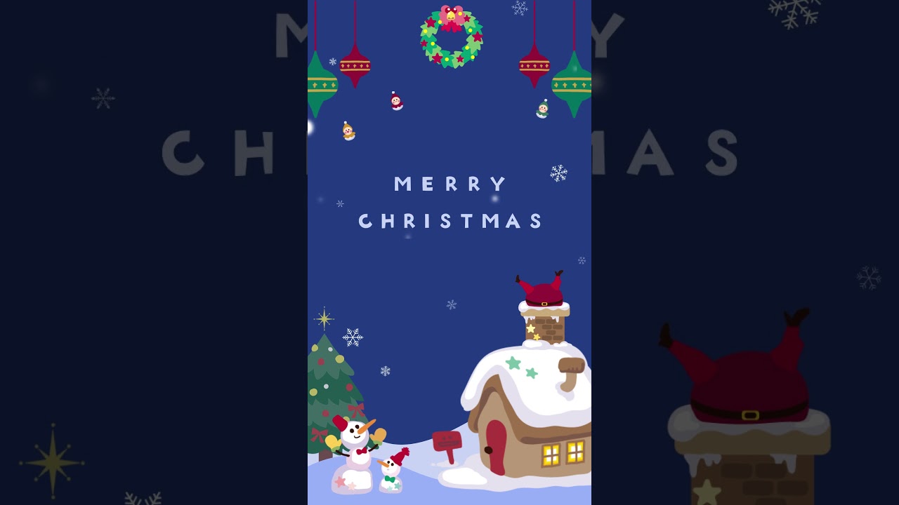 自主制作　クリスマスアニメーション