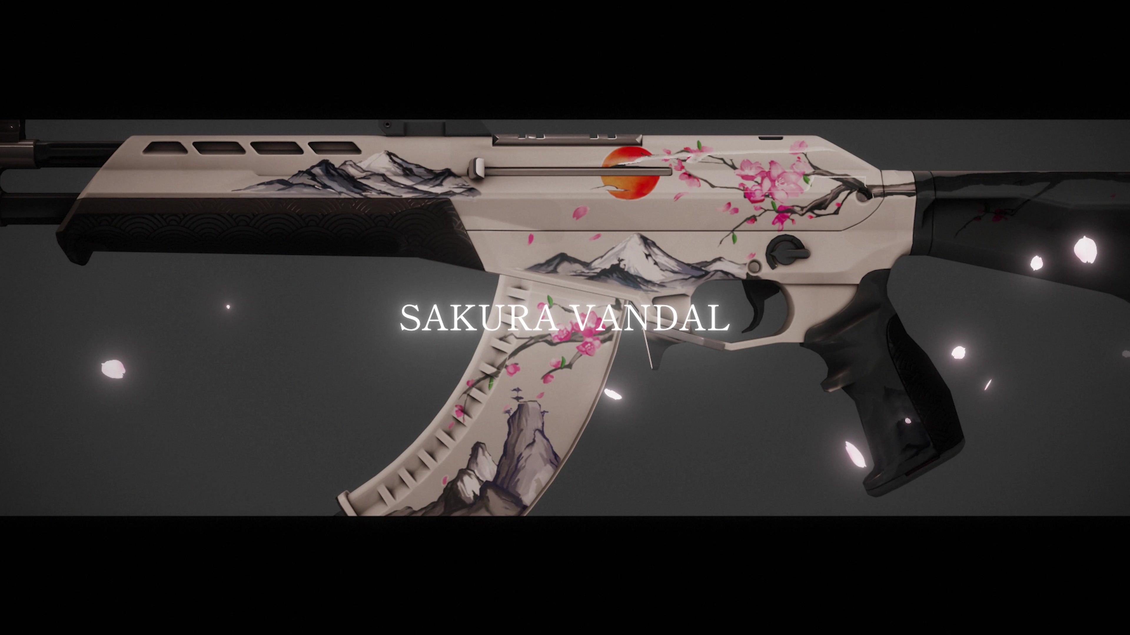 sakura vandal movie #valorant #sakura #ヴァロラント #桜スキン #桜