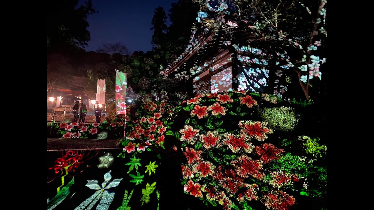 観心寺音絵巻〜花と北斗七星を詠う〜2021