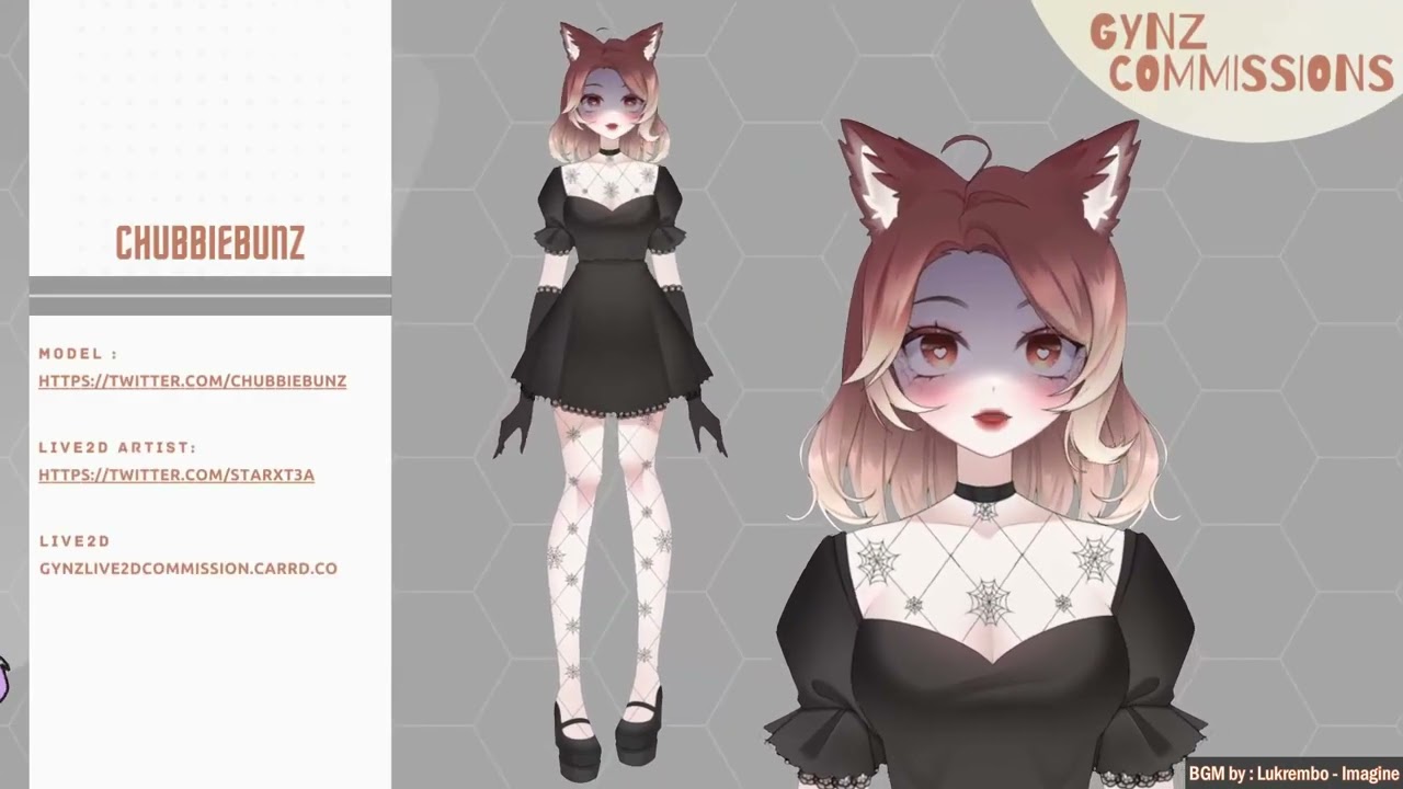 Showcase Live2D : ChubbieBunz