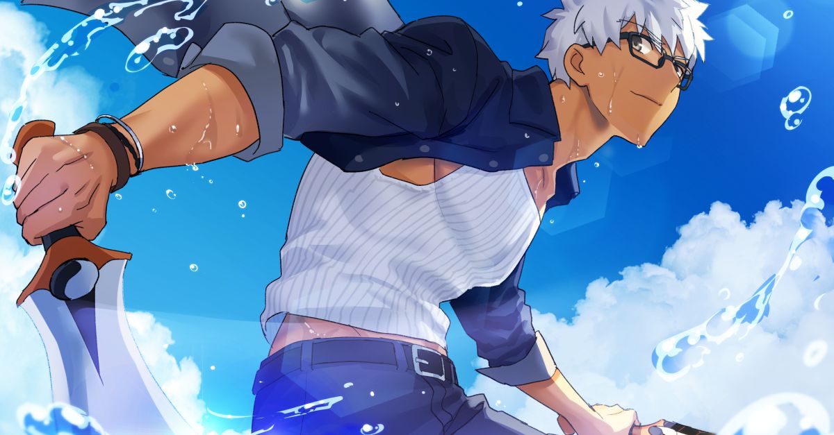 剥き出しの筋肉が眩しい。タンクトップ男子を描いたイラスト特集