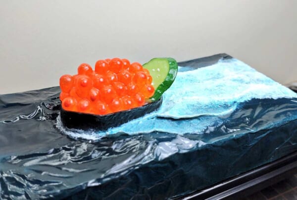 いくら軍艦ジオラマの取材記事　おたくま経済新聞さん