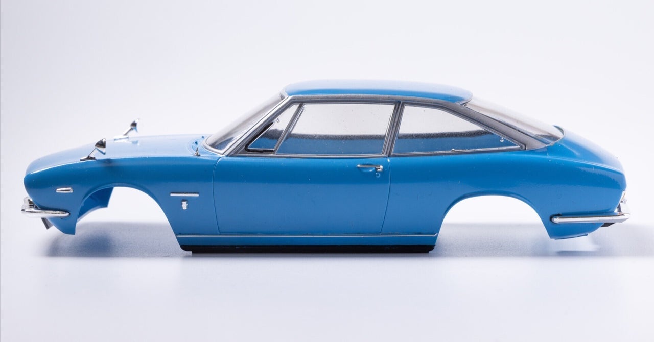 車模型製作・完成編（1/24 いすゞ117クーペ）