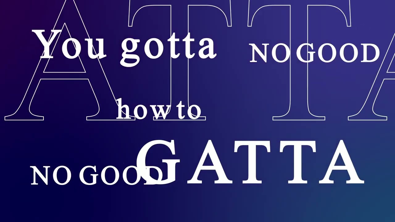Quick text animation Opening