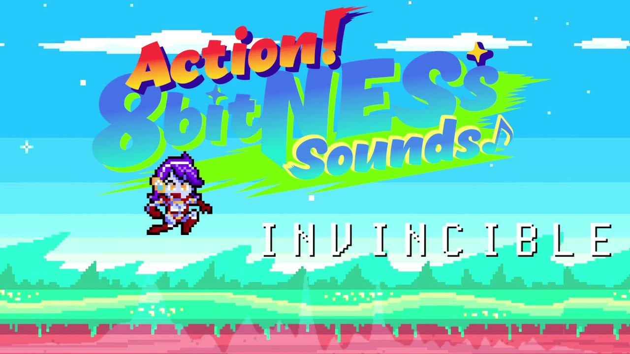 ファミコン、ゲームボーイ風BGMのデモ動画です