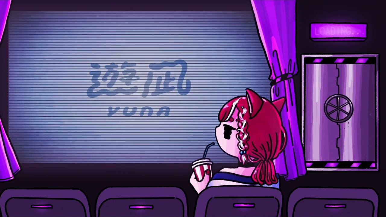 Vtuber「蕪川にいろ」様　待機画面用ループ動画制作