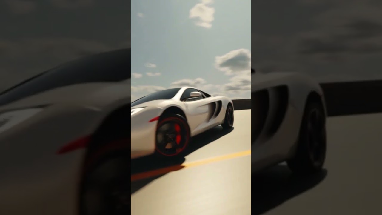 【3DCG映像】サンプル_スーパーカー映像－MIRASISONE