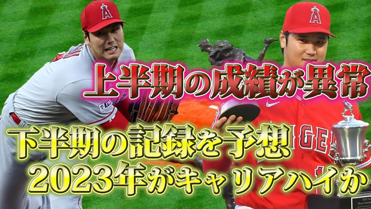 実績動画　大谷翔平成績