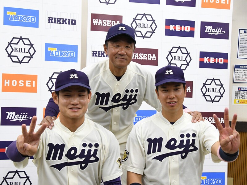 明治大が六大学野球で圧倒的な強さ ドラフト候補の主将と「伏兵」の活躍、指揮官の選手起用で「完全優勝での３連覇」｜高校野球他｜集英社 スポルティーバ 公式サイト web Sportiva