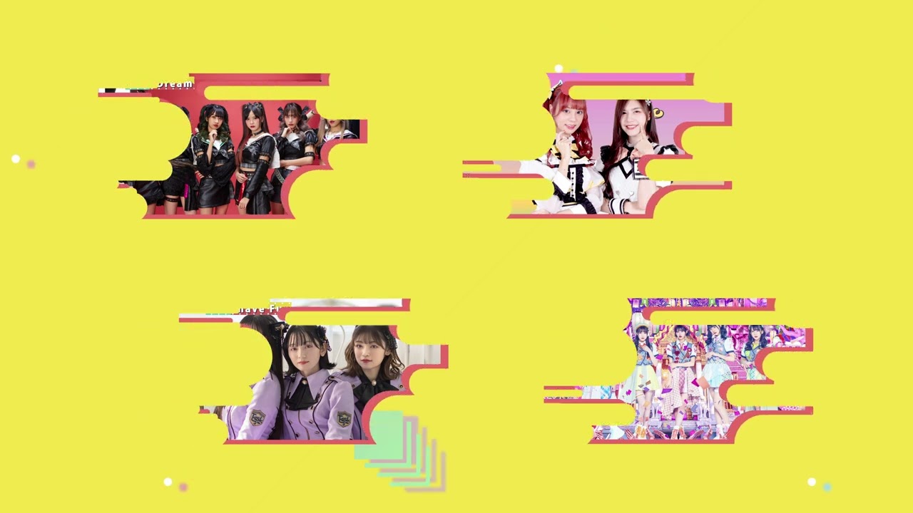 紹介、ライブ歌詞演出・背景映像