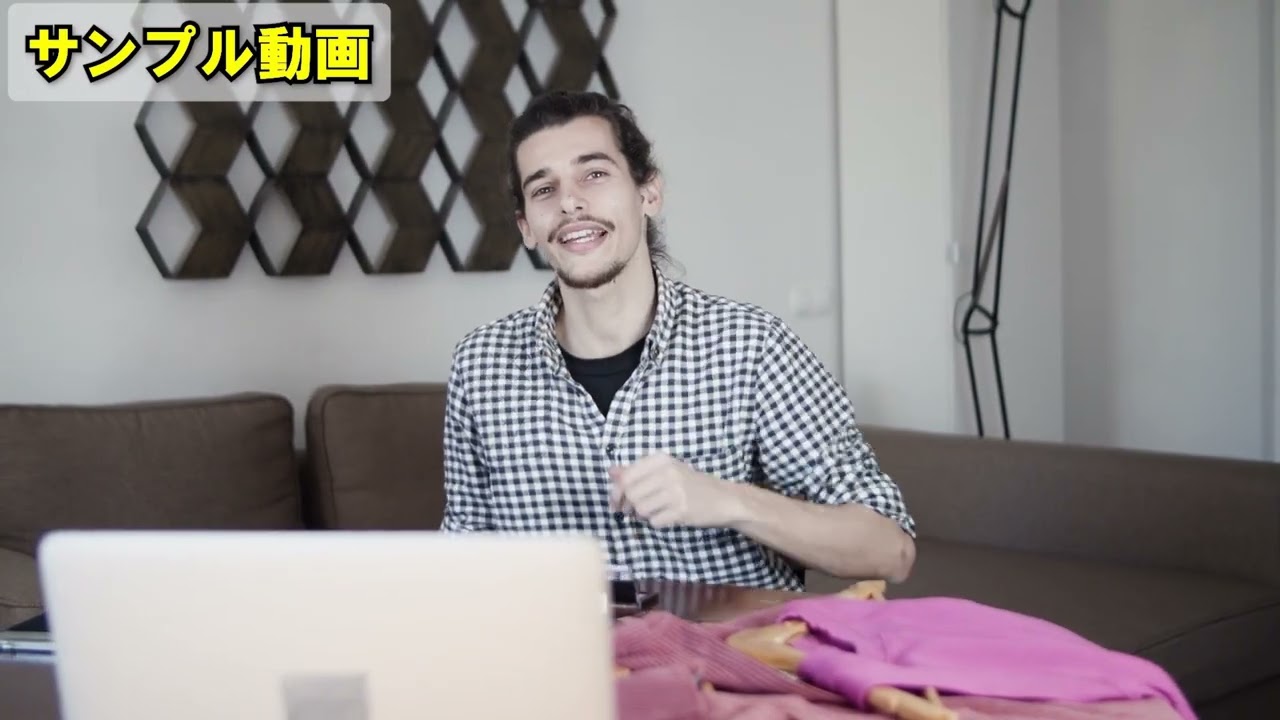 YouTube風サンプル