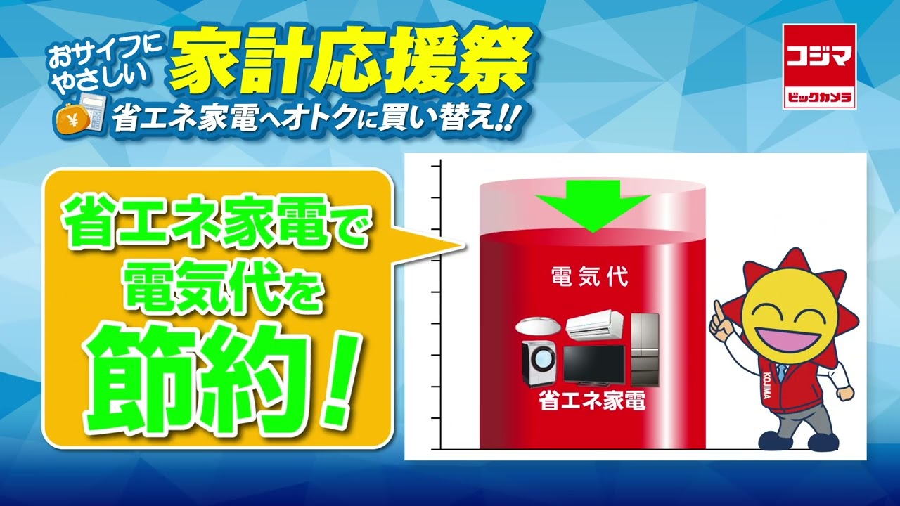 コジマ　店内サイネージ②