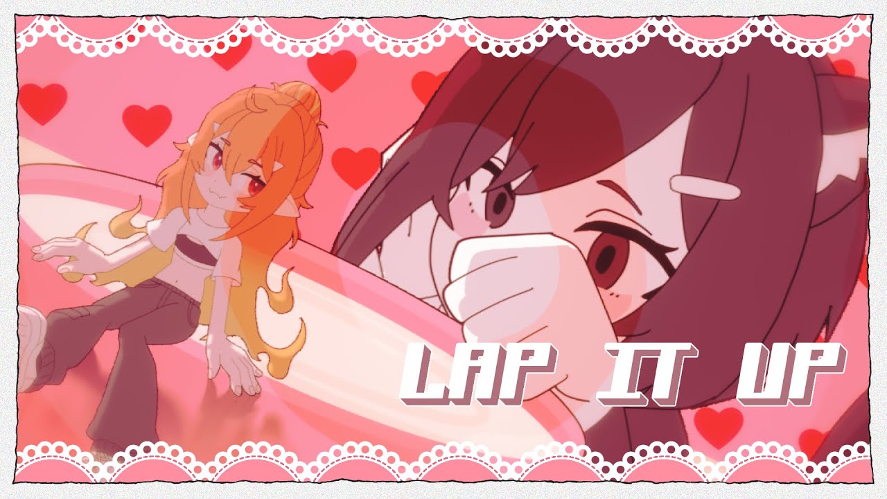 ChromaSHIFT所属 Enya Ignis様 「LAP IT UP」 MV用イラスト、アニメーション