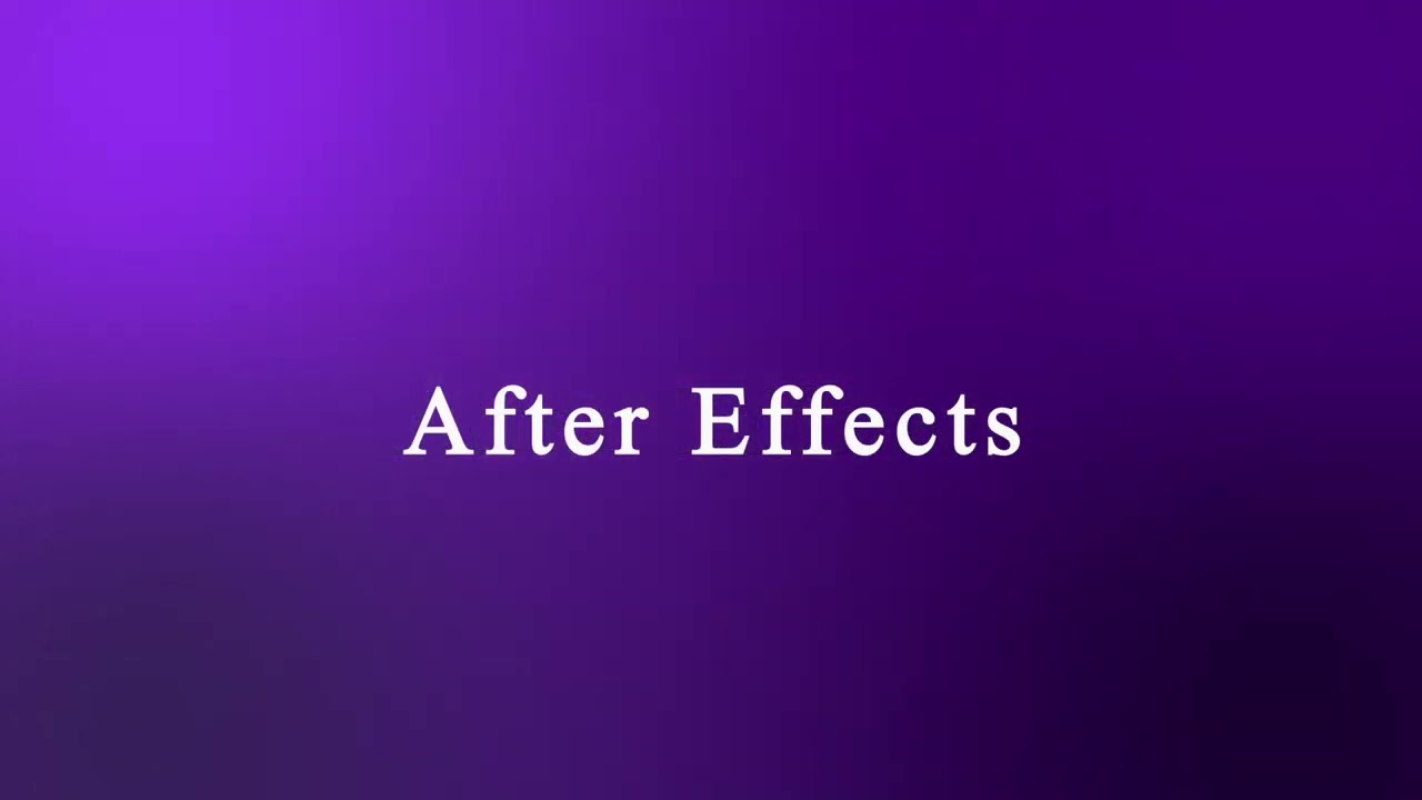 Animated text with Lens Flare effects