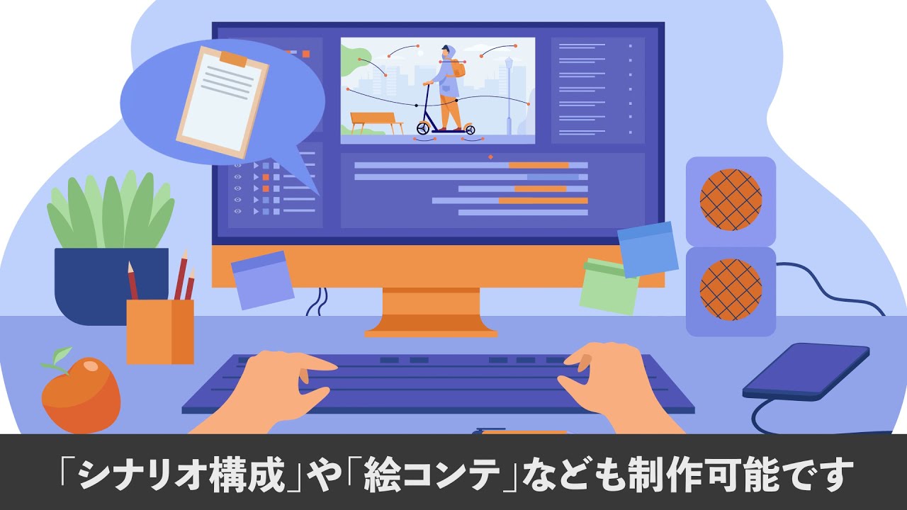 紹介動画、3dモデリング