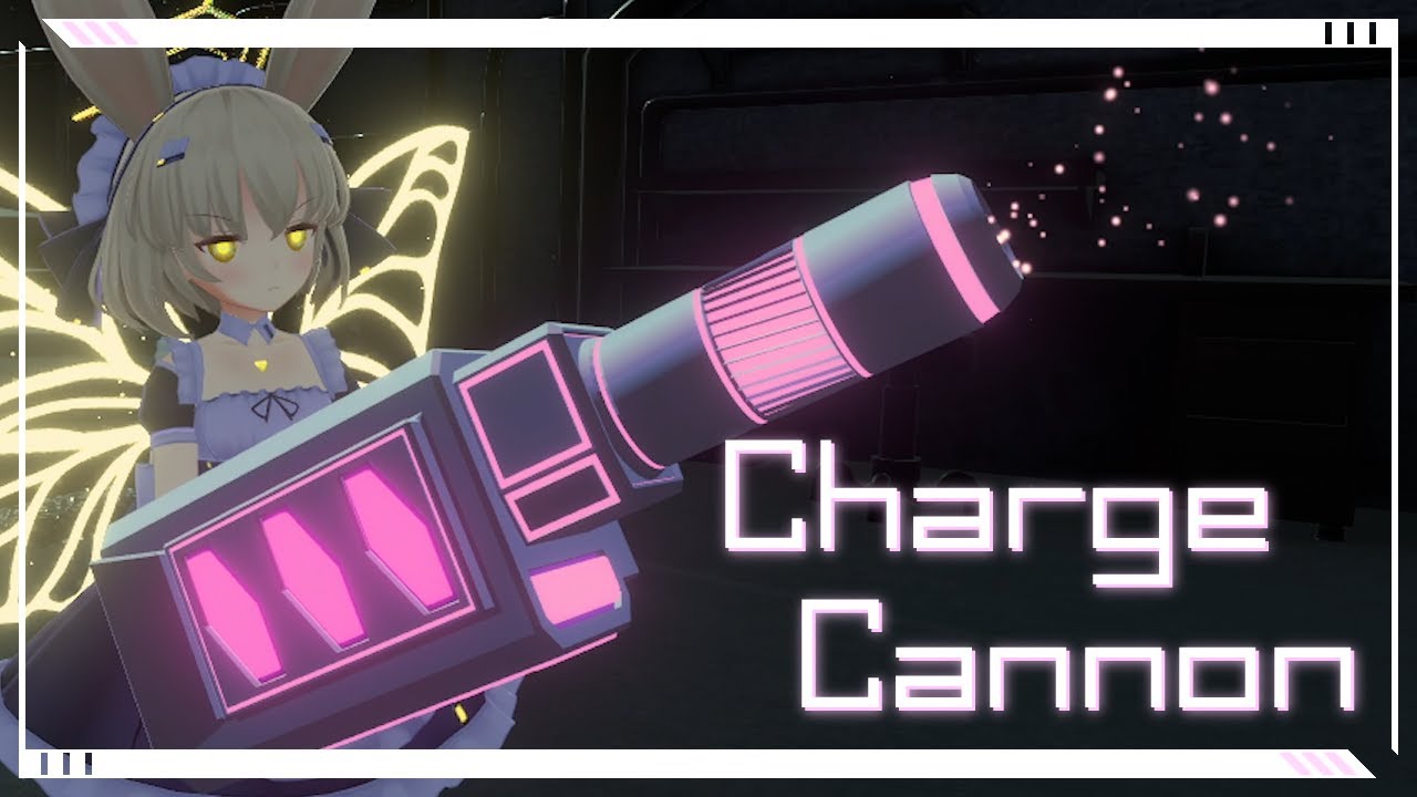 【VRChat想定】Charge_Cannon