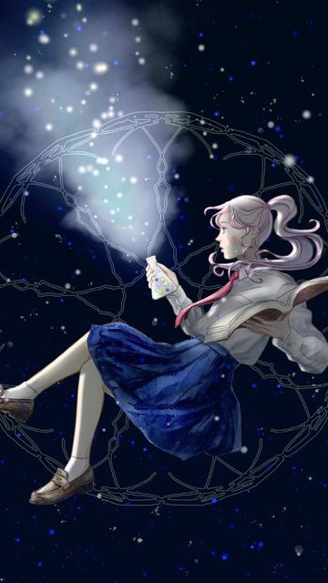 金平糖から雨を作る少女 ショート動画