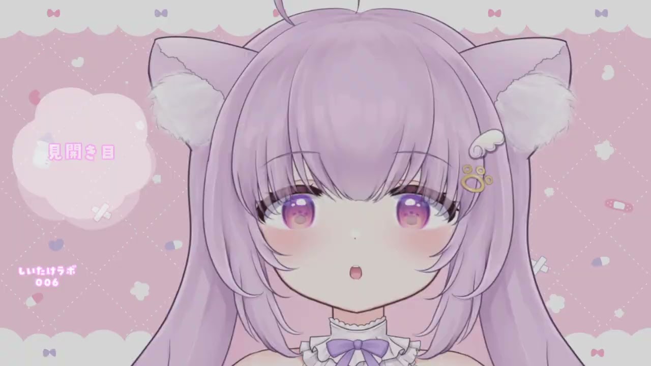Shiitake-LAB 006 Baby ribbon  Cat【Live2D showcase】