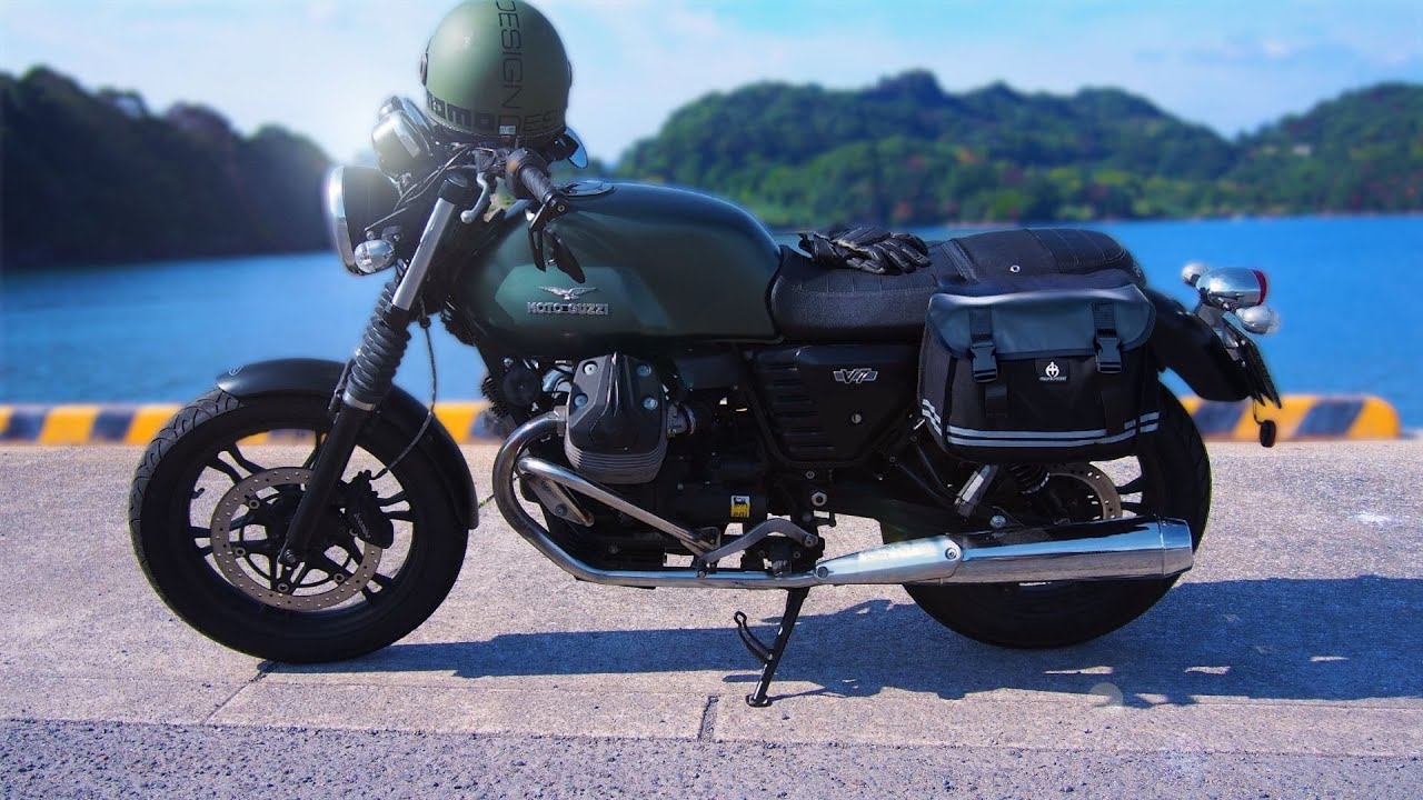バイク用サイドバッグの広告