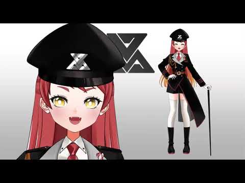 緋笠トモシカ　軍服