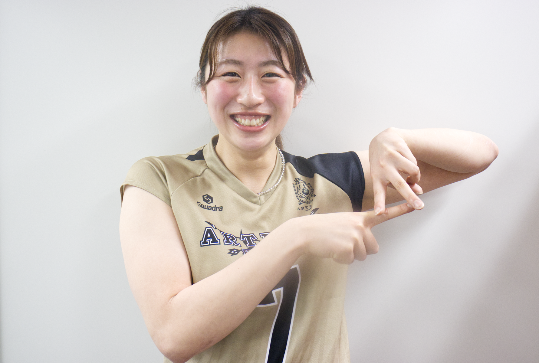 奥山優奈様 アルテミス北海道 プロバレー選手 インタビュー